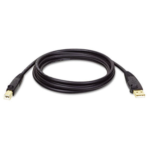 ESTRPU022010 - Usb 2.0 Gold Cable, 10 Ft, Black