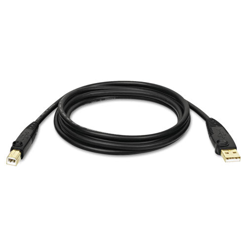 ESTRPU022015 - Usb 2.0 Gold Cable, 15 Ft, Black