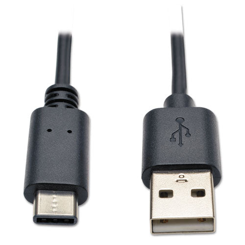 ESTRPU038006 - USB 2.0 GOLD CABLE, USB TYPE-A MALE TO USB TYPE-C MALE, 6 FT