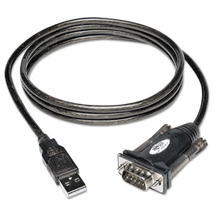 ESTRPU209000R - Usb To Serial Adapter Cable (usb-A To Db9 M-m), 5-Ft.