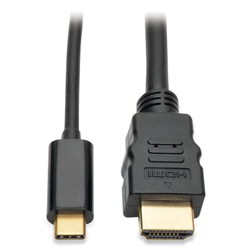 Usb Type C To Hdmi Cable, 6 Ft, Black