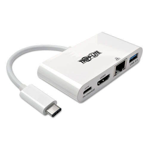 ESTRPU44406NHGUC - USB 3.1 GEN 1 USB-C TO HDMI ADAPTER, HDMI-USB 3.0 A-USB C-RJ45 PORTS