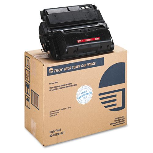 ESTRS0281136001 - 0281136001 42X HIGH-YIELD MICR TONER SECURE, ALTERNATIVE FOR HP Q5942X, BLACK