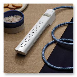 Habitat 6-outlet Surge Protector, 6 Ft Cord, Summer Twilight