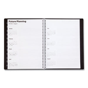 Weekly Appointment Book, 11 X 8, Black Pajco Cover, 2022