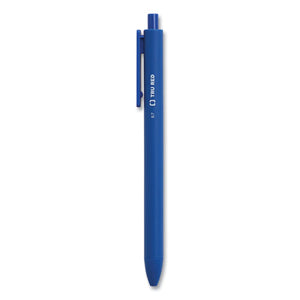 Quick Dry Gel Pen, Retractable, Medium 0.7 Mm, Blue Ink, Blue Barrel, 24-pack