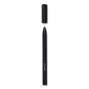 Quick Dry Gel Pen, Stick, Medium 0.7 Mm, Black Ink, Black Barrel, 24-pack