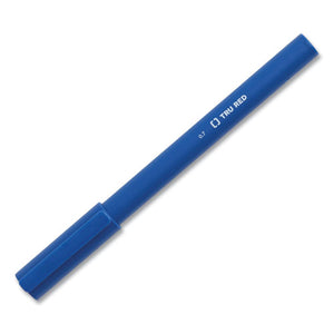 Quick Dry Gel Pen, Stick, Medium 0.7 Mm, Blue Ink, Blue Barrel, 24-pack