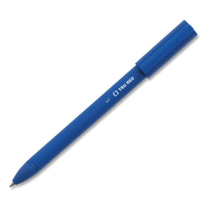 Quick Dry Gel Pen, Stick, Medium 0.7 Mm, Blue Ink, Blue Barrel, 24-pack