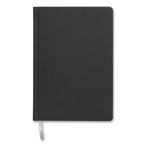 Hardcover Business Journal, Narrow Rule, Black Cover, 8 X 5.5, 96 Sheets