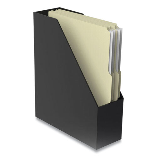 Plastic Magazine File, 3.66 X 10.3 X 12.51, Black