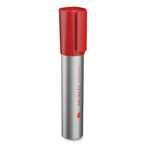 Xl Permanent Marker, Extra-broad Chisel Tip, Red