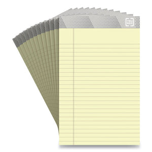 Notepads, Narrow Rule, Canary Sheets, 5 X 8, 50 Sheets, 12-pack
