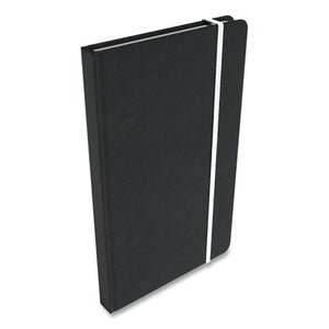 Medium Explore Journal, Dotted Rule, Black Cover, 5 X 8, 192 Sheets