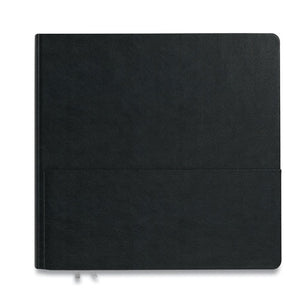 Square Explore Journal, Dotted Rule, Black Cover, 8 X 8, 192 Sheets