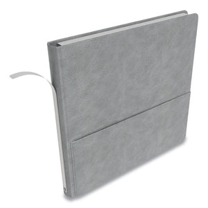 Square Explore Journal, Dotted Rule, Gray Cover, 8 X 8, 192 Sheets