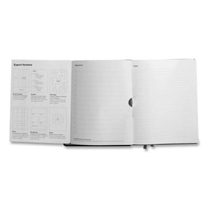 Large Explore Journal, Dotted Rule, Black Cover, 8 X 10, 192 Sheets