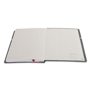 Large Mastery With Pocket Journal, Narrow Rule, Charcoal-red Cover, 8 X 10, 192 Sheets