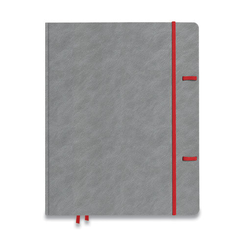 Large Explore Journal, Dotted Rule, Gray Cover, 8 X 10, 192 Sheets