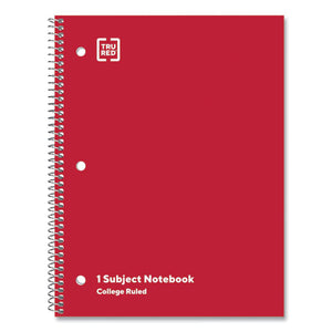 One-subject Notebook, Medium-college Rule, Assorted Color Covers, 10.5 X 8, 70 Sheets, 3-pack