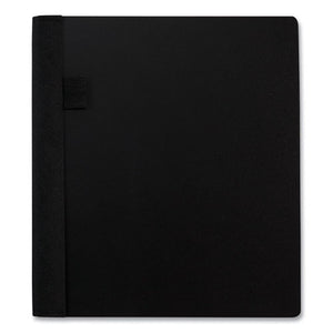 Weekly-monthly Planner, 9 X 7, Black Poly Cover, 2021-2022