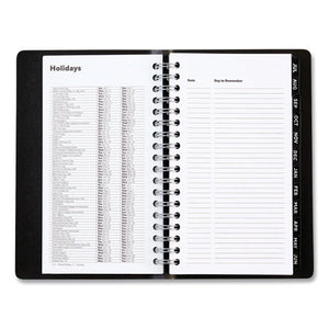 Weekly-monthly Planner, 6 X 3, Black Pajco Cover, 2021-2022