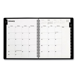 Monthly Appointment Book, 9 X 7, Black Pajco Cover, 2022