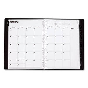 Monthly Planner, 11 X 8, Black Pajco Cover, 2022