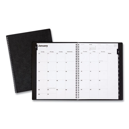 Monthly Planner, 11 X 8, Black Pajco Cover, 2022