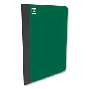 Premium Composition Notebook, Medium-college Rule, Green Cover, 9.75 X 7.5, 100 Sheets