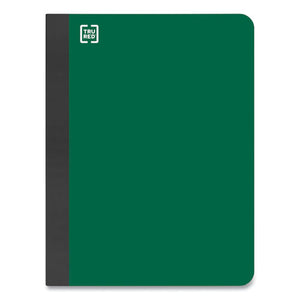Premium Composition Notebook, Medium-college Rule, Green Cover, 9.75 X 7.5, 100 Sheets