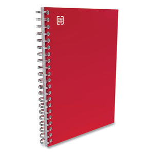 Premium One-subject Notebook, Medium-college Rule, Red Cover, 7 X 4.38, 80 Sheets