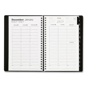 Weekly Appointment Book, 8 X 5, Black Pajco Cover, 2022