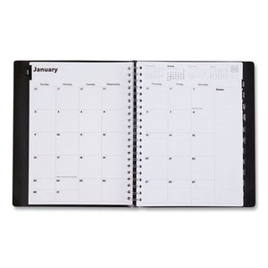 Daily Appointment Book, Four Person, 11 X 8, Black Pajco Cover, 2022