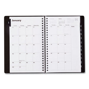 Weekly-monthly Planner, 8 X 5, Black Pajco Cover, 2022