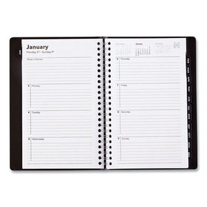 Weekly-monthly Planner, 8 X 5, Black Pajco Cover, 2022