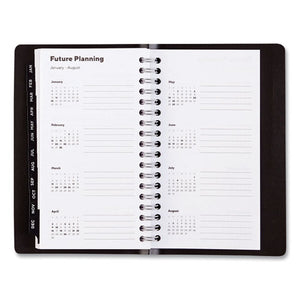 Weekly-monthly Planner, 6 X 3, Black Pajco Cover, 2022