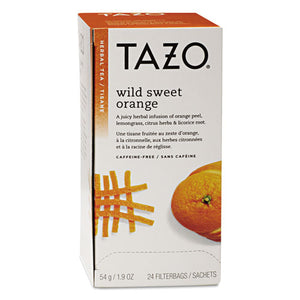 ESTZO151598 - Tea Bags, Wild Sweet Orange, 24-box