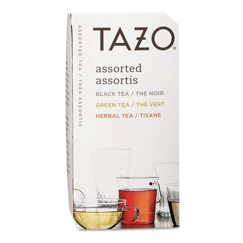 ESTZO153966 - Assorted Tea Bags, Three Each Flavor, 24-box