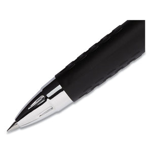 207 Signo Gel Ultra Micro Retractable Gel Pen, 0.38mm, Black Ink, Smoke Barrel