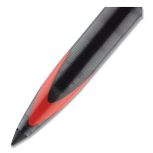 Air Porous Rollerball Pen, Medium 0.7mm, Assorted Ink, Black Barrel, 3-pack