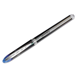 Vision Elite Stick Roller Ball Pen, Super-fine 0.5mm, Blue Ink, Blue Barrel