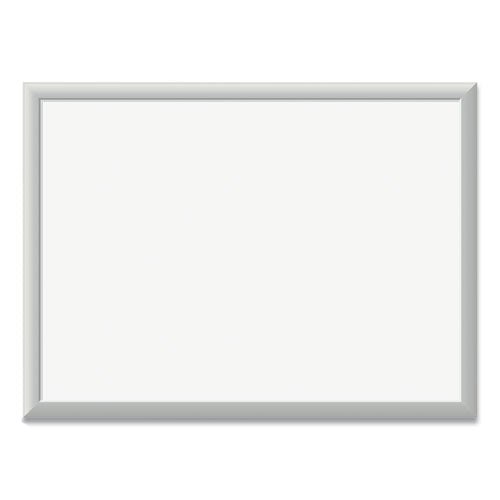 Magnetic Dry Erase Board With Aluminum Frame, 24 X 18, White Surface, Silver Frame