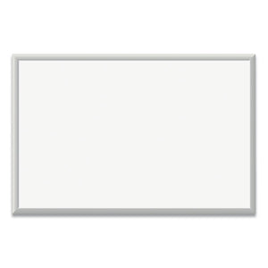 Magnetic Dry Erase Board With Aluminum Frame, 36 X 24, White Surface, Silver Frame