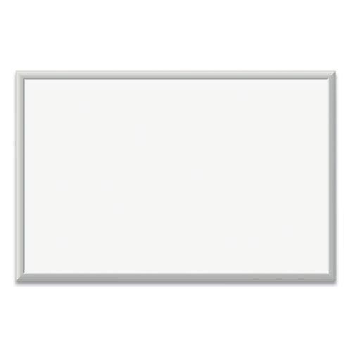 Magnetic Dry Erase Board With Aluminum Frame, 36 X 24, White Surface, Silver Frame