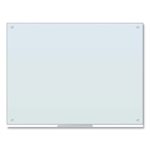 Glass Dry Erase Board, 48 X 36, White Surface