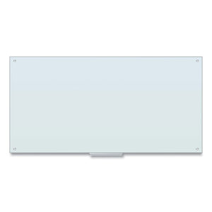 Glass Dry Erase Board, 72 X 36, White Surface