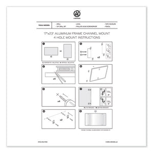 Pinit Magnetic Dry Erase Board, 24 X 18, White