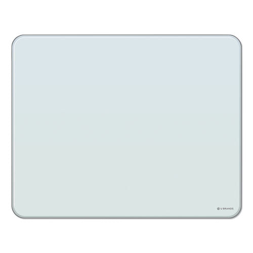 Cubicle Glass Dry Erase Board, 20 X 16, White