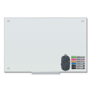 U Brands Magnetic Glass Dry Erase Board Value Pack